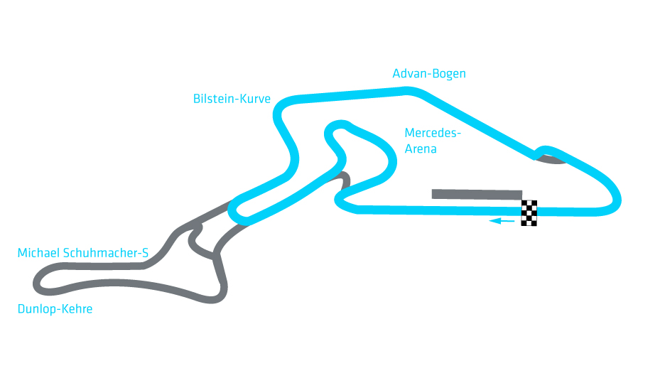 Circuit layout_Nuerburgring_Track2_Track